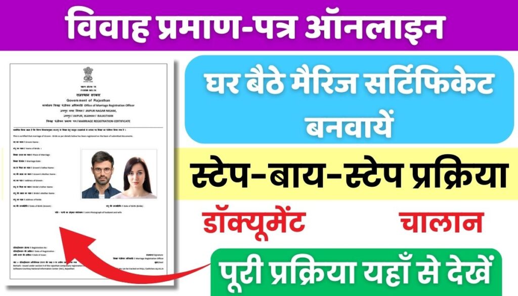 Marriage Certificate Online